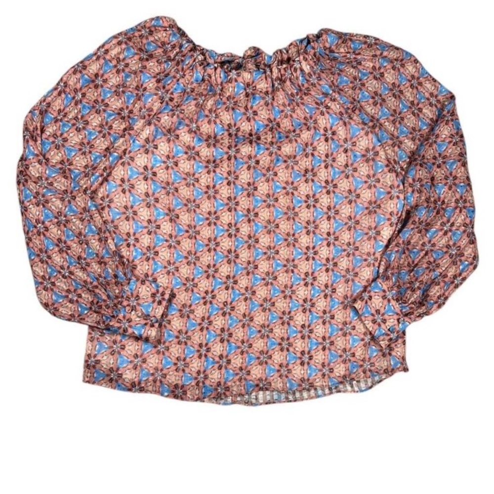 MARIE OLIVER - tie back blouse - size S